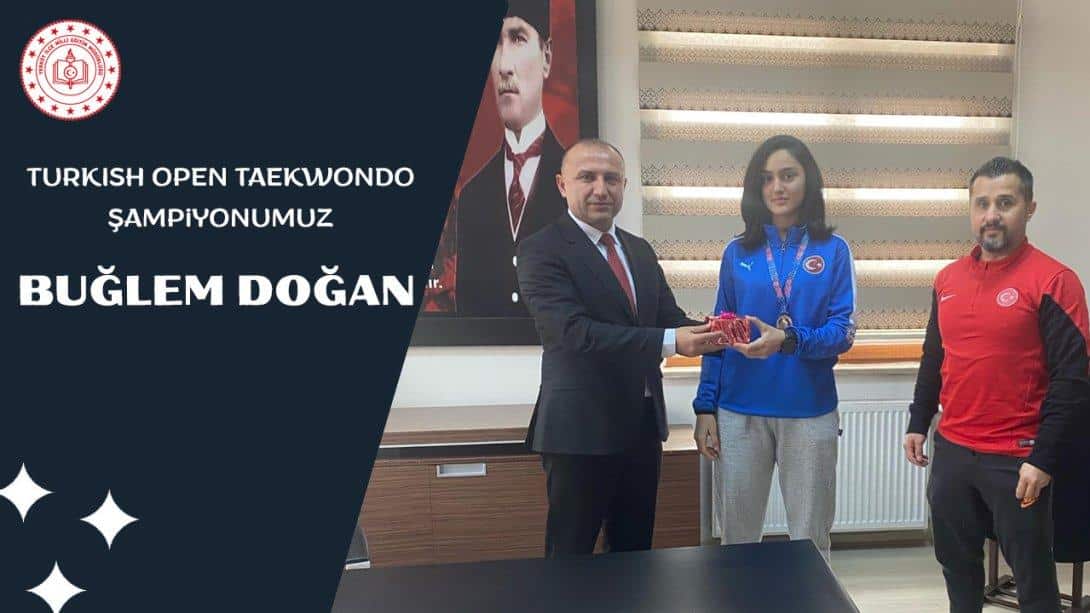 Turkish Open Taekwondo Şampiyonası 1.si Buğlem DOĞAN...
