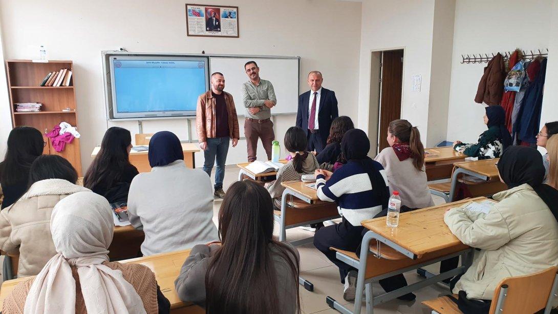 Şehit Muzaffer Tufaner Kız A.İ.H.L. Okul Ziyareti...