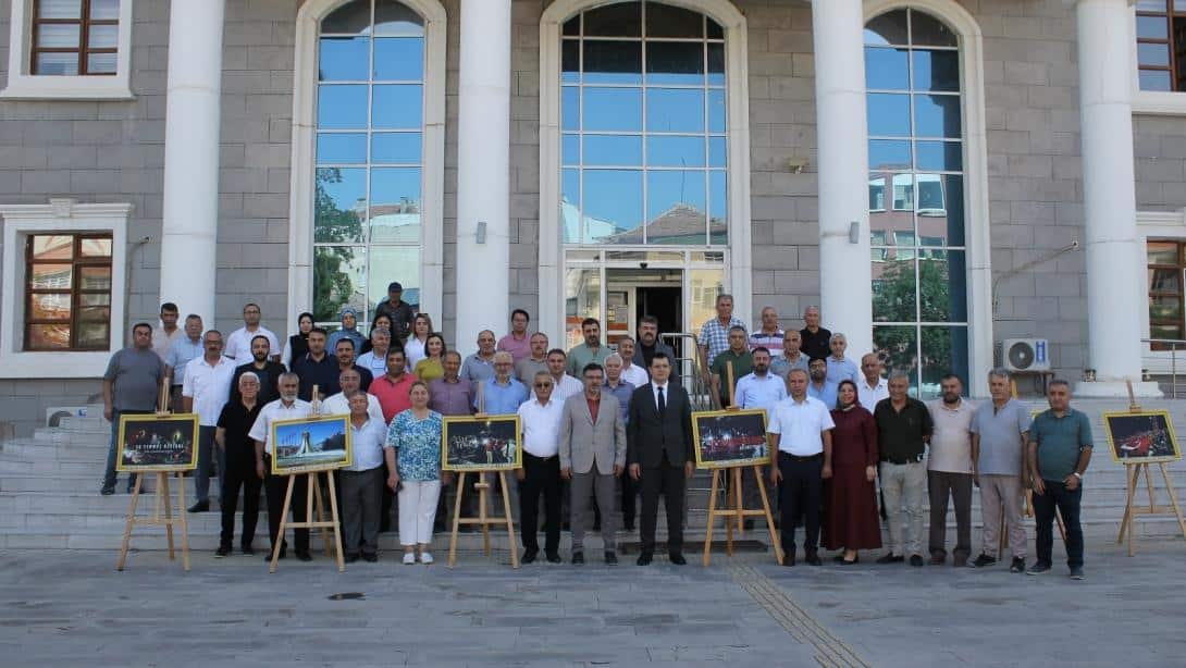 15 Temmuz Demokrasi ve Millî Bir Günü Resim Sergisi Açıldı...